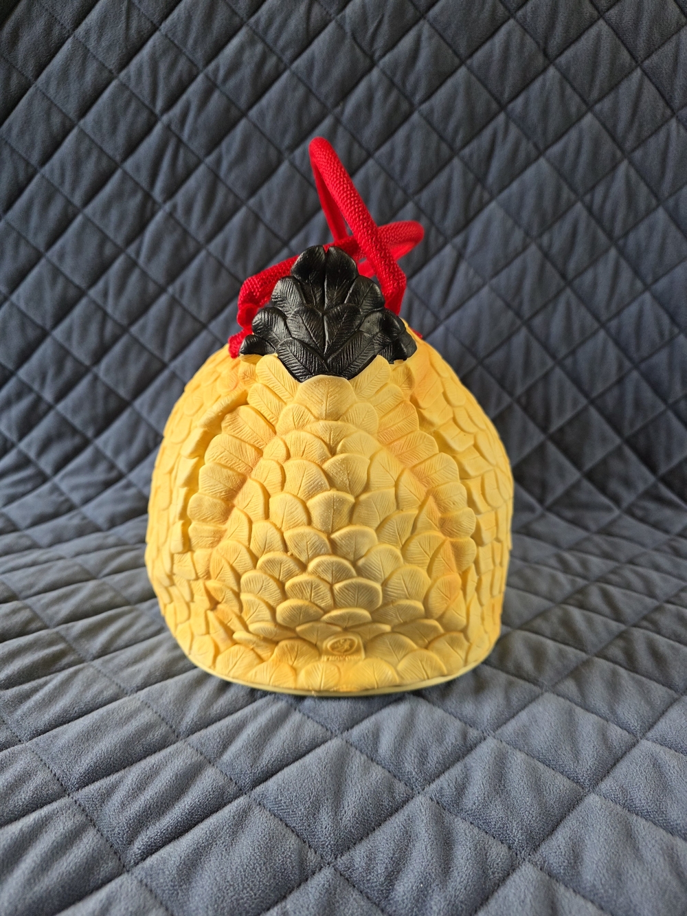 Rubber Chicken Purse with Red Handles - Picture 6 of 7